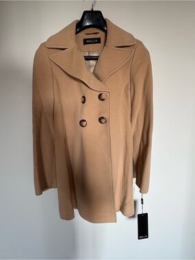 NWT- Mallia  wool and cashmere brand new Coat size 2